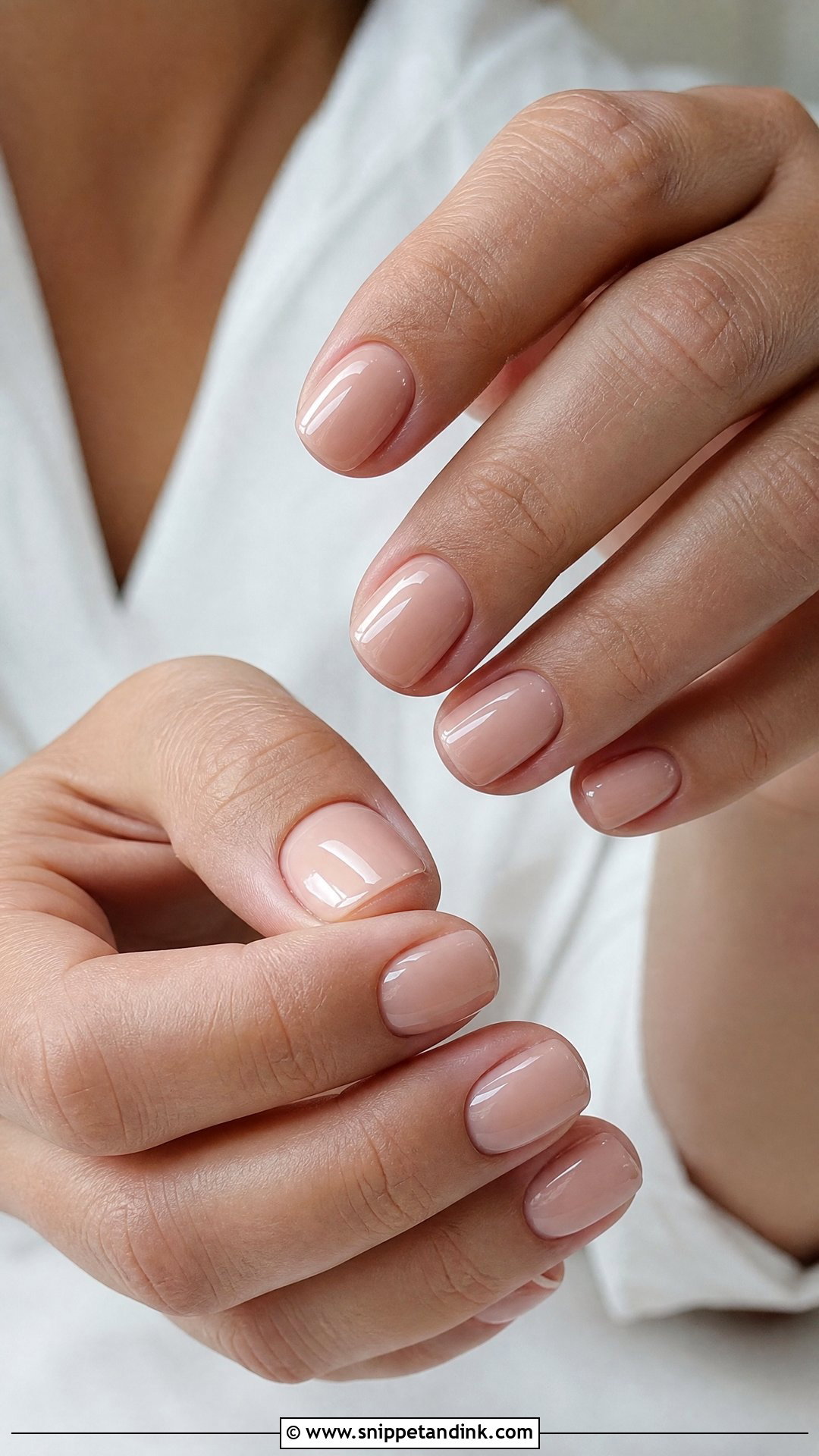 Short Nude Wedding Nails - Snippet and Ink - 20 Nude Wedding Nails for Bride