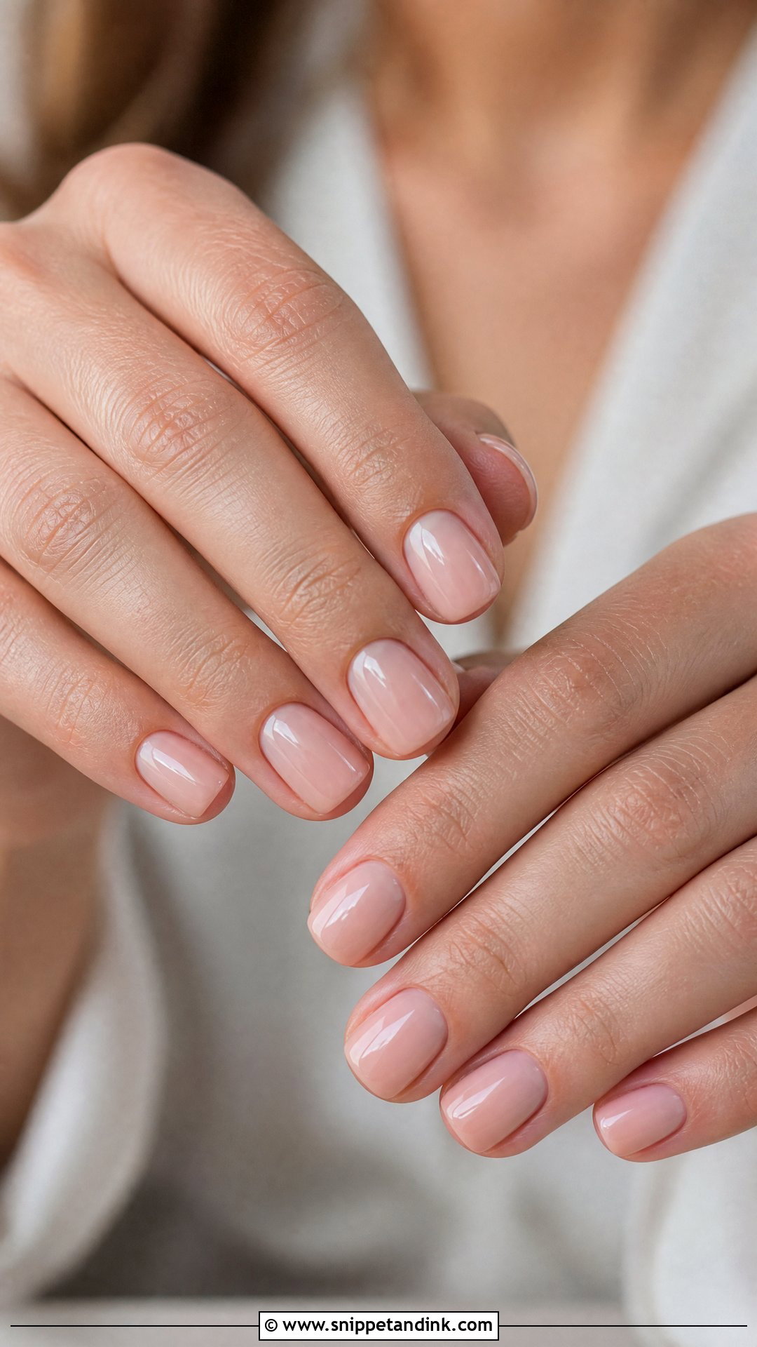 Short Nude Wedding Nails - Snippet and Ink - 25 Nude Wedding Nails