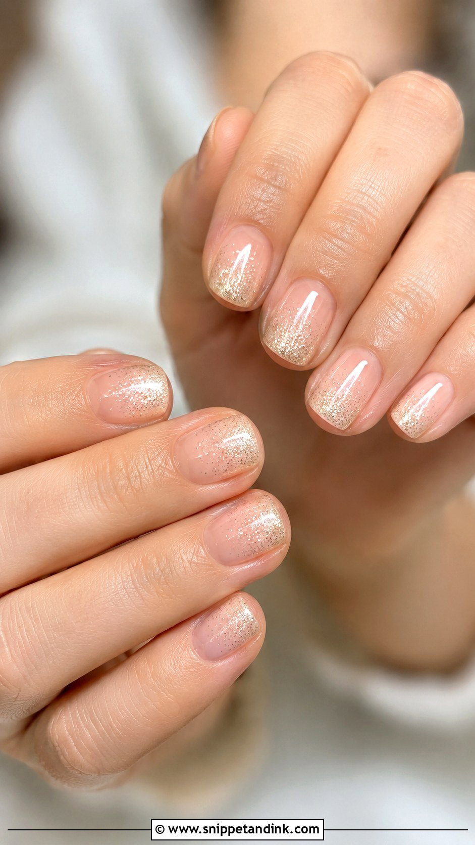 Short Ombre Wedding Nails - Snippet and Ink - 20 Short Nails for Wedding