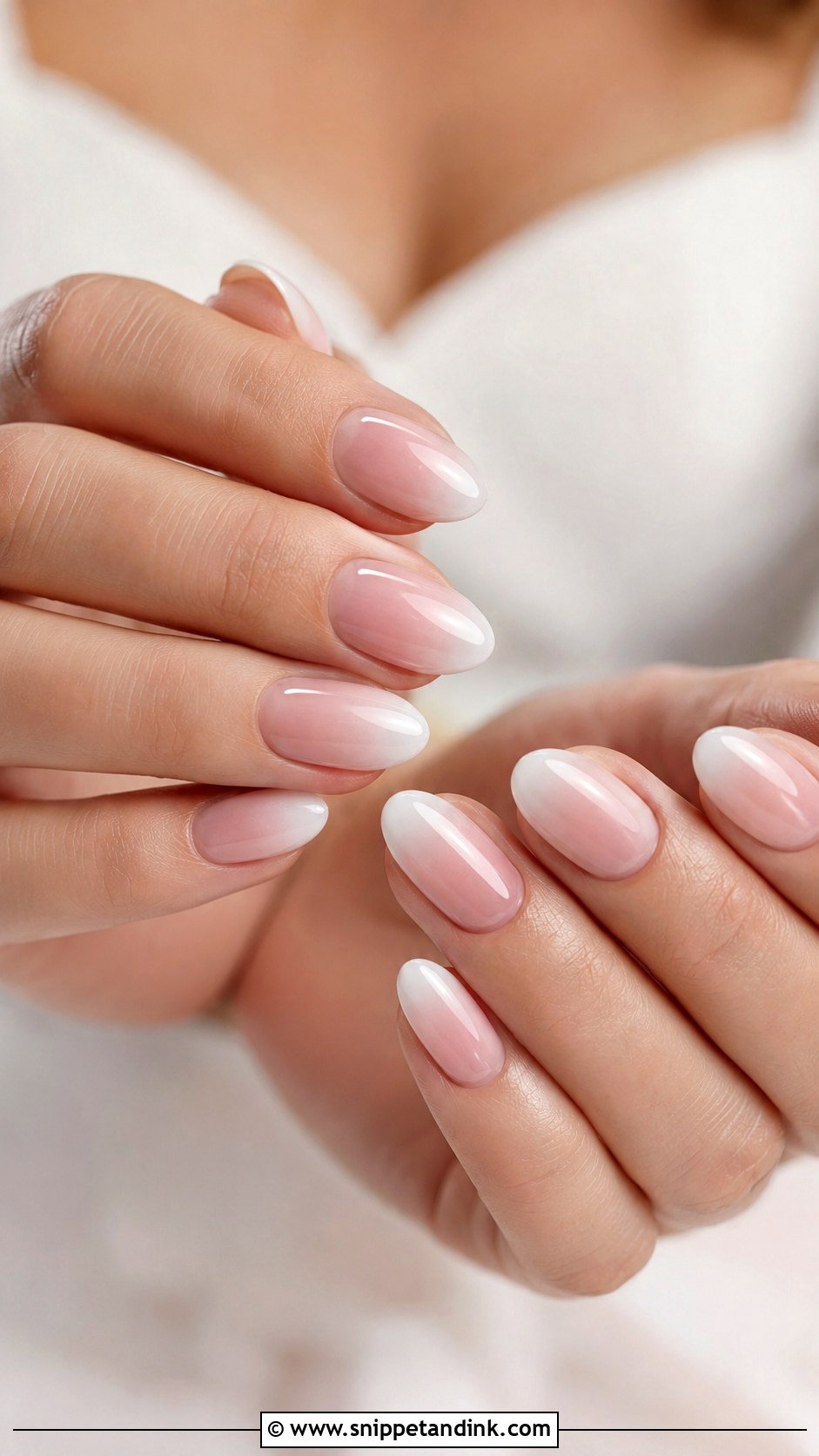 Short Ombre Wedding Nails - Snippet and Ink - 20 Short Simple Wedding Nails for Bride