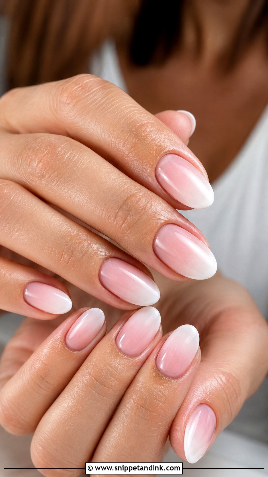 Short Ombre Wedding Nails - Snippet and Ink - 30 Short Wedding Nails
