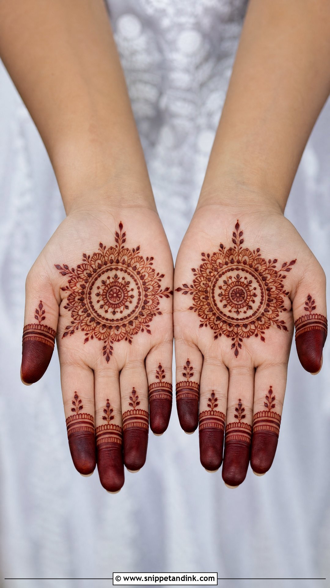 Short Palm Mehndi Design - Snippet and Ink - 35 Short Mehndi Design Ideas