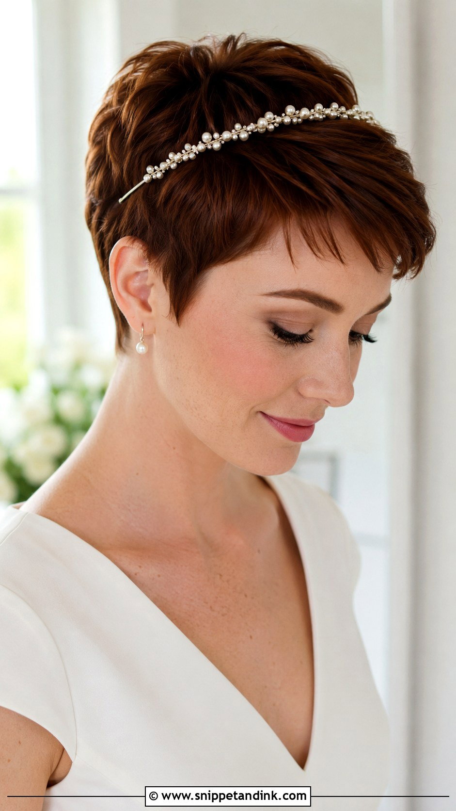 Short Pixie Cut For Wedding - Snippet and Ink - 15 Short Hair for Weddings Ideas