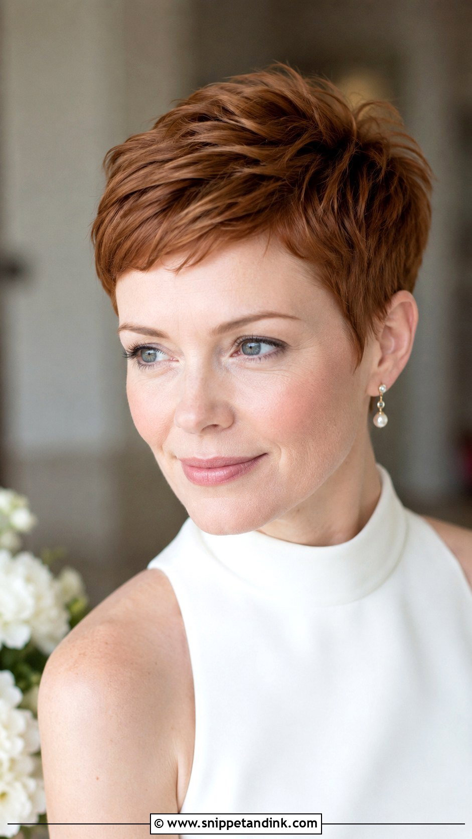 Short Pixie Cut For Wedding - Snippet and Ink - 15 Short Hair Designs for Wedding Ideas
