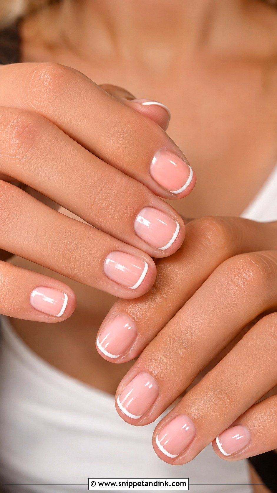 Short Press On Wedding Nails - Snippet and Ink - 20 Press on Wedding Nails