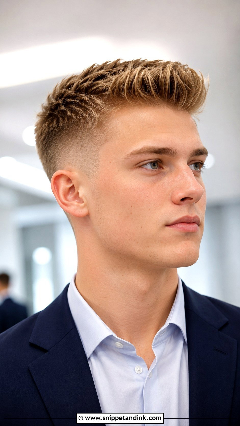 Short Quiff Fade For Prom - Snippet and Ink - 15 Male Prom Hairstyles