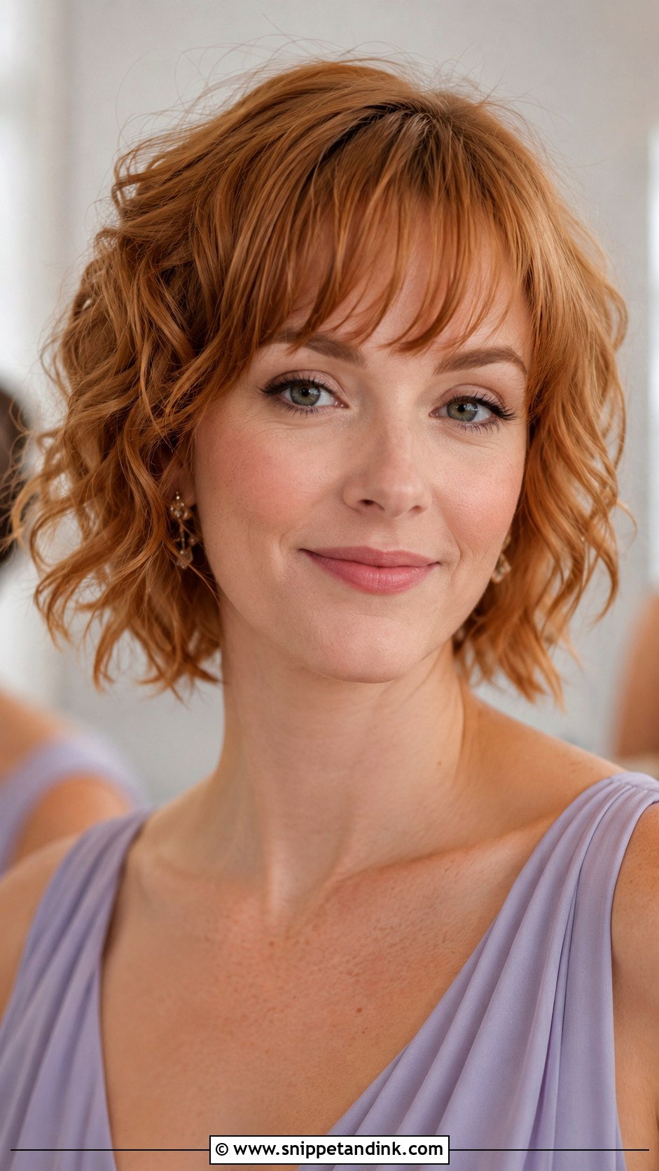 Short Shag For Bridesmaids - Snippet and Ink - 20 Short Wedding Hairstyles for Bridesmaids
