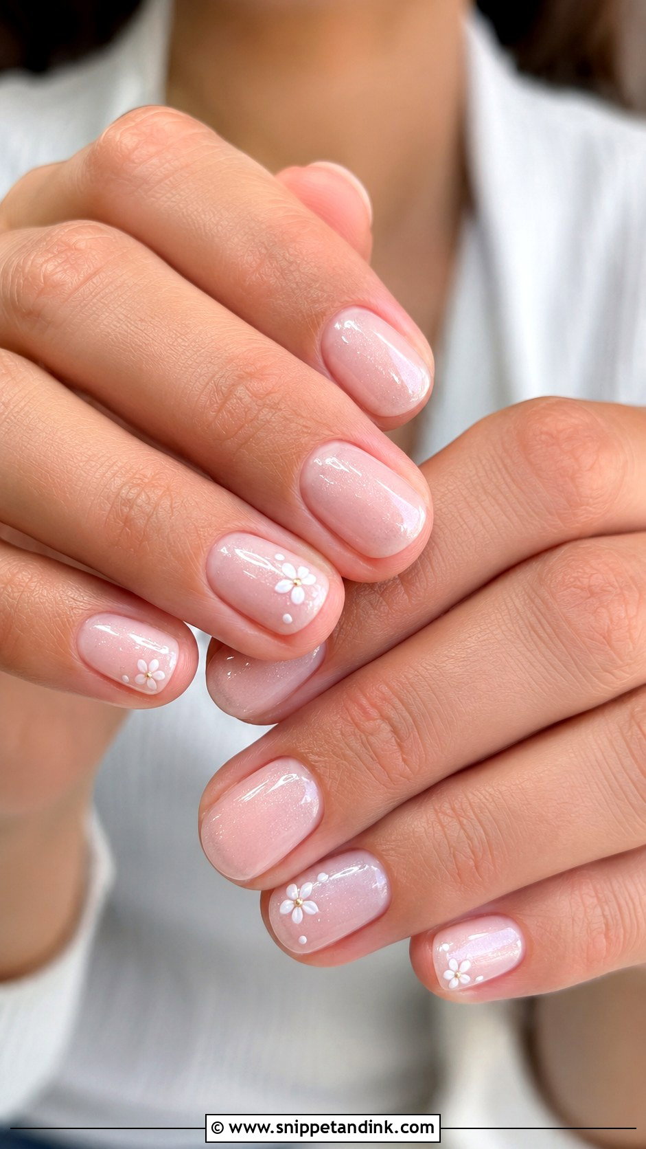 Short Spring Bridal Nails - Snippet and Ink - 20 Spring Bridal Nails