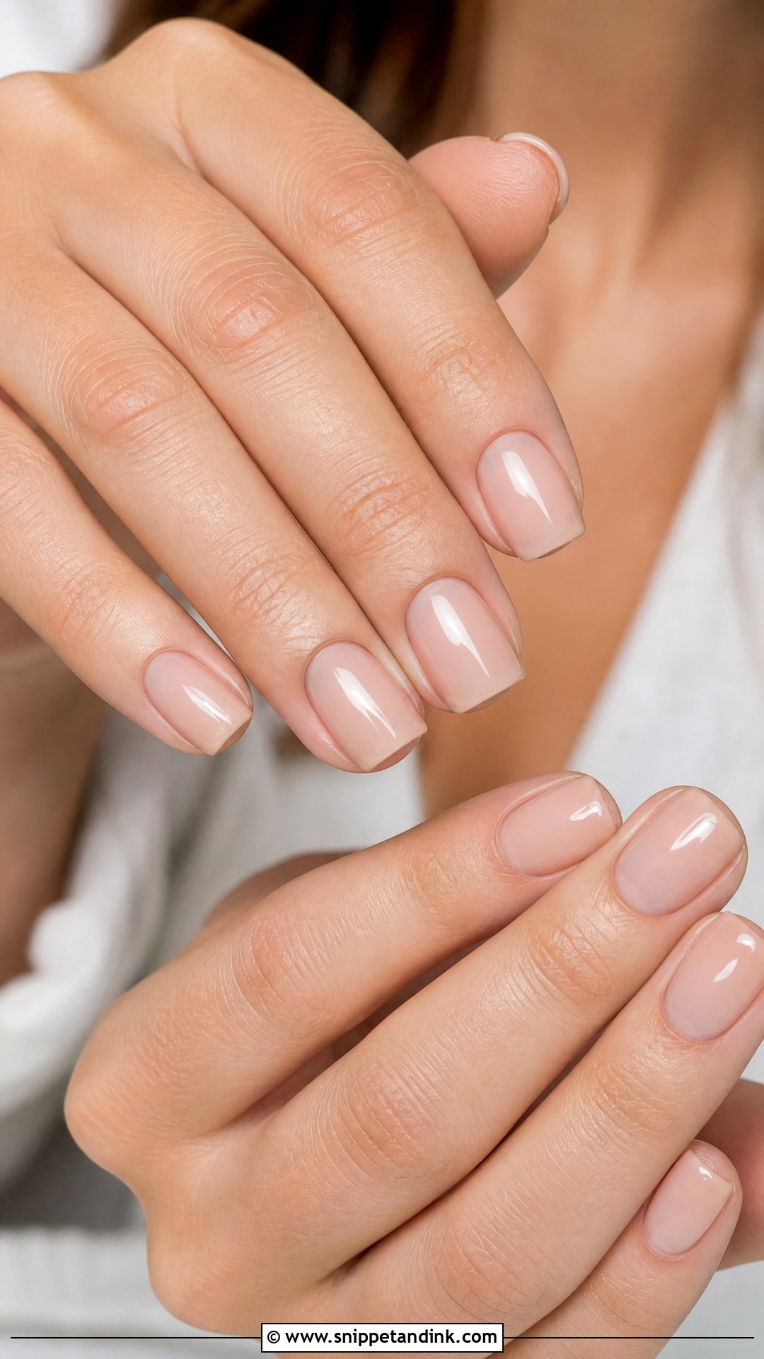 Short Square Bridal Nails - Snippet and Ink - 25 Square Bridal Nails