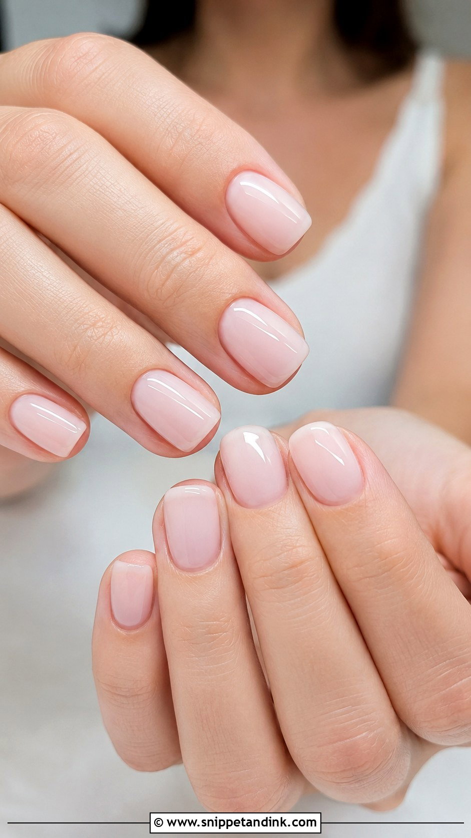 Short Square Bridal Nails - Snippet and Ink - 20 Square Bridal Wedding Nails