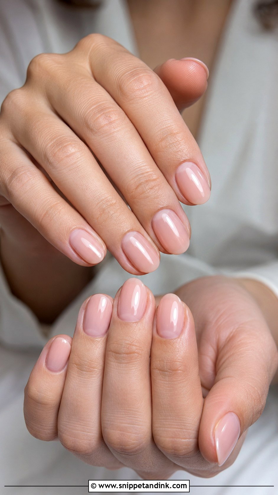 Short Square Bride Nails - Snippet and Ink - 30 Nails for the Bride Wedding