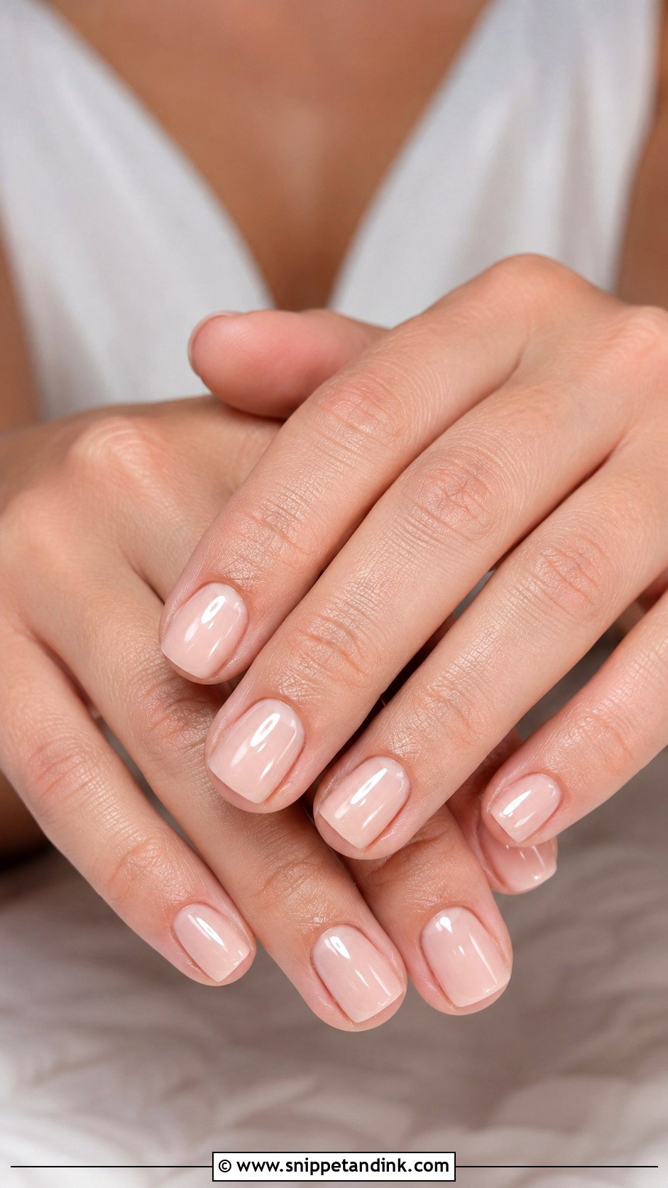 Short Square Bride Wedding Nails - Snippet and Ink - 30 Bride's Nails Wedding