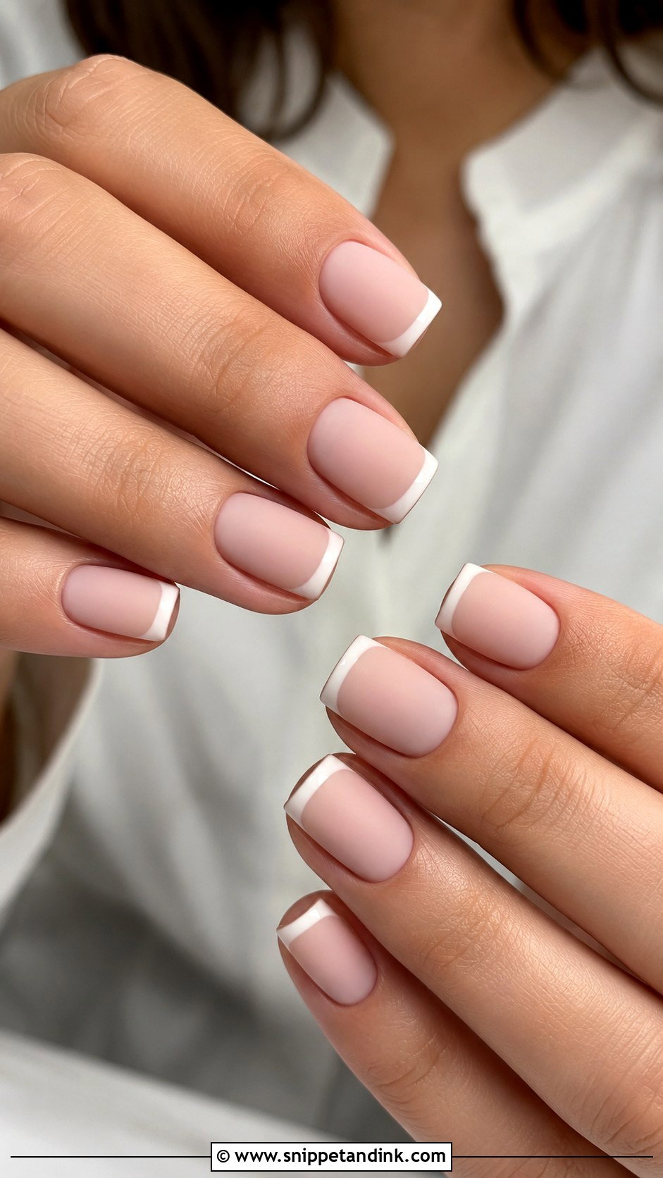Short Square Matte Wedding Nails - Snippet and Ink - 20 Short Square Wedding Nails