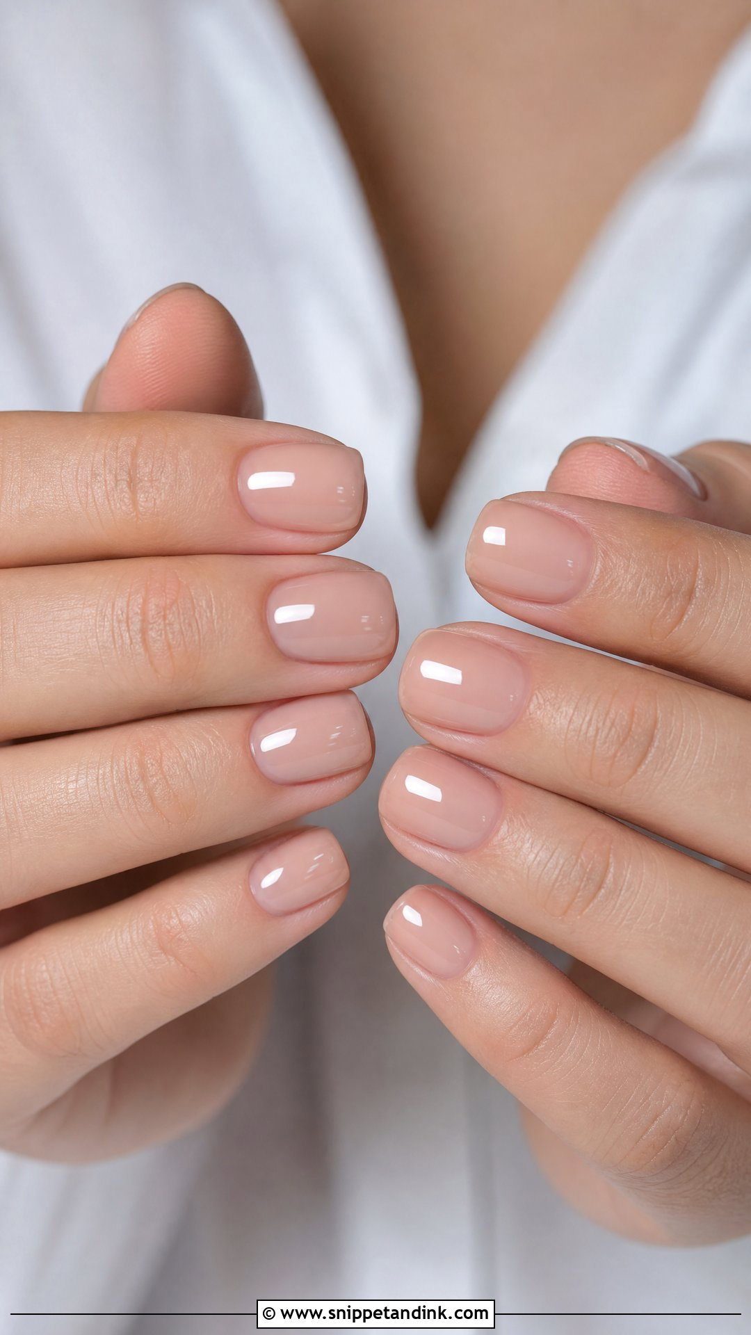 Short Square Wedding Nails - Snippet and Ink - 25 Classy Wedding Nails