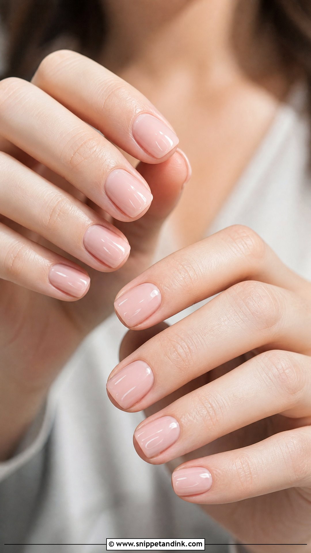 Short Square Wedding Nails - Snippet and Ink - 25 Cute Wedding Nails