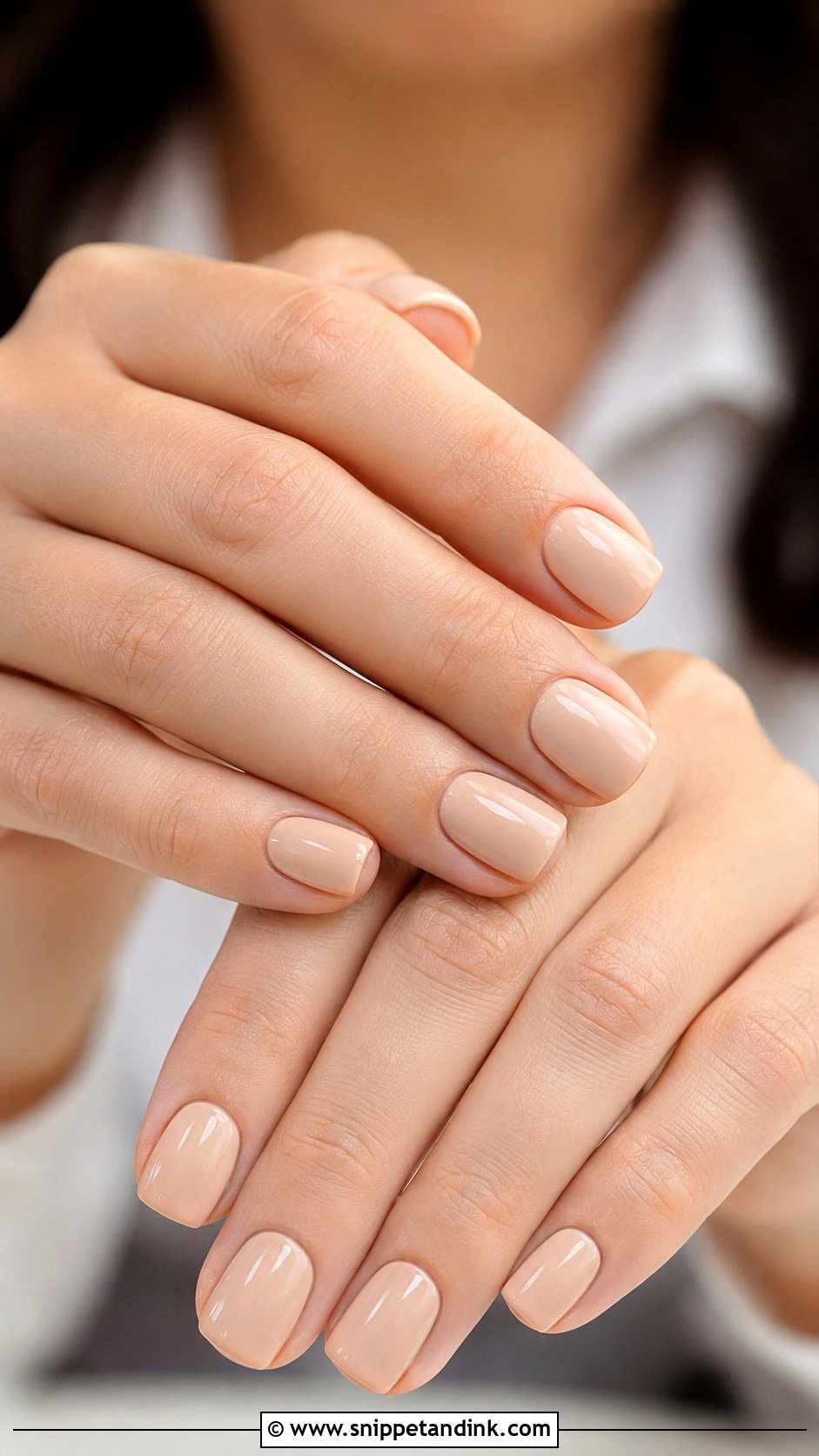 Short Square Wedding Nails - Snippet and Ink - 20 Minimalist Wedding Nails