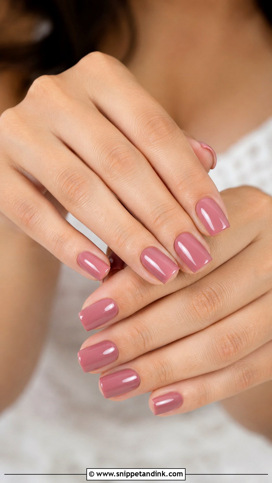 Short Square Wedding Nails - Snippet and Ink - 20 Aesthetic Nails for Wedding