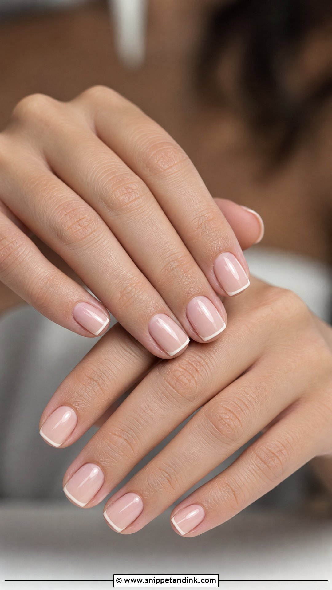 Short Squoval Bridesmaid Wedding Nails - Snippet and Ink - 20 Bridesmaid Wedding Nails Ideas