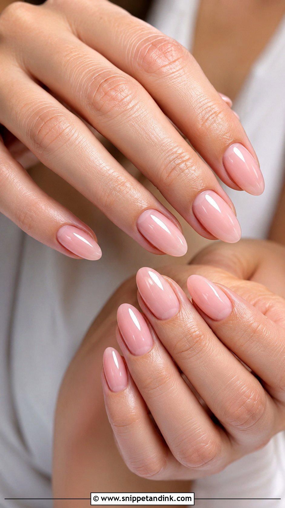Short Squoval Wedding Nails - Snippet and Ink - 20 Simple Wedding Day Nails for Bride