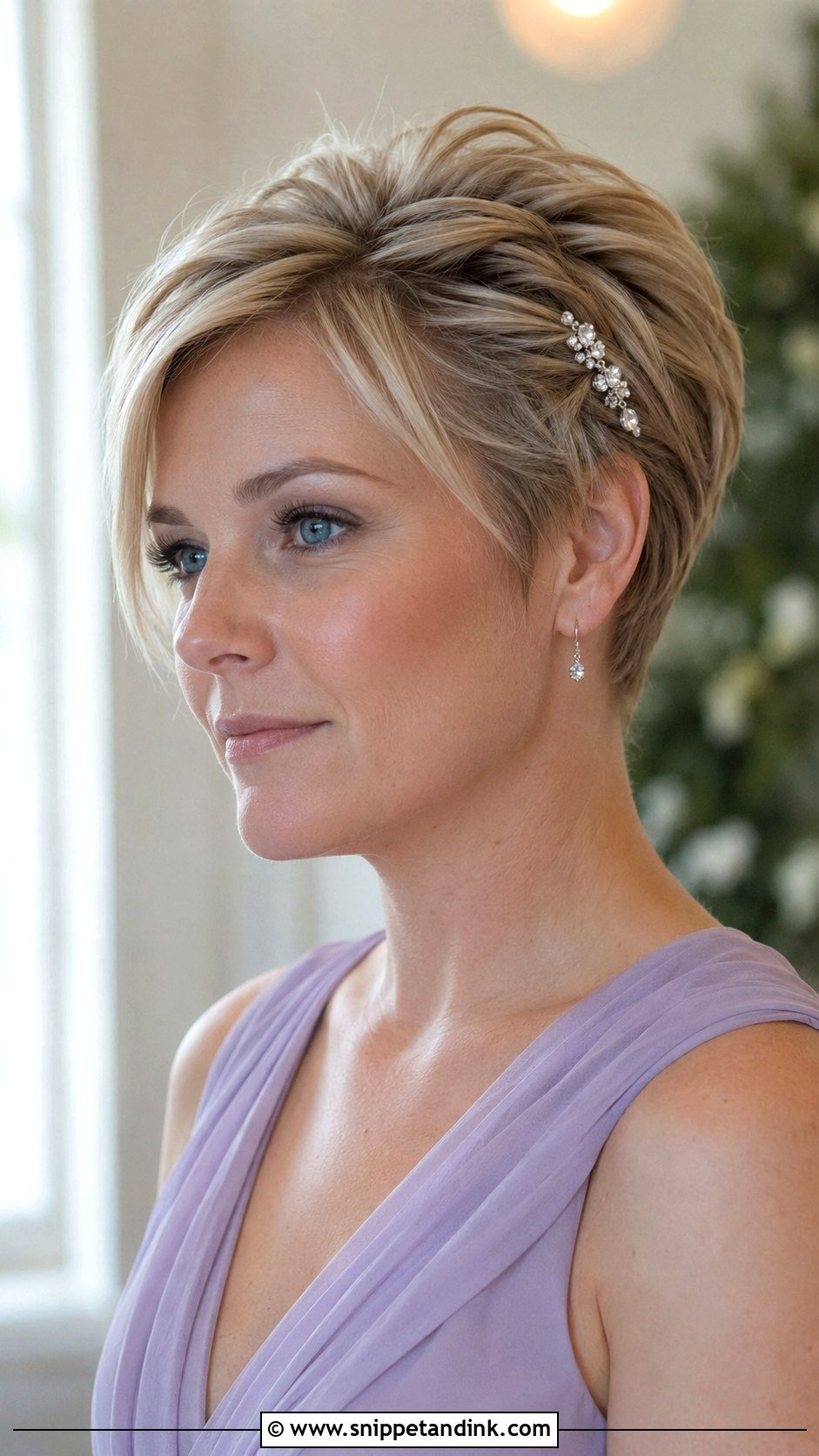 Short Textured Pixie For Bridesmaids - Snippet and Ink - 20 Short Wedding Hairstyles for Bridesmaids