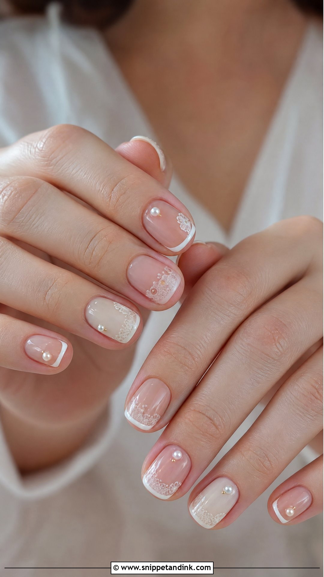 Short Vintage Wedding Nails - Snippet and Ink - 20 Vintage Wedding Nails