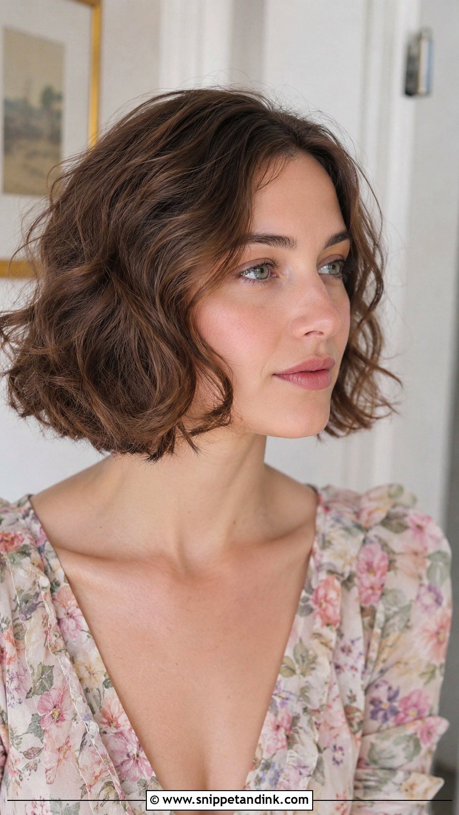 Short Wavy Bob for Wedding Guest - Snippet and Ink - 25 Short Hairstyles for Wedding Guest