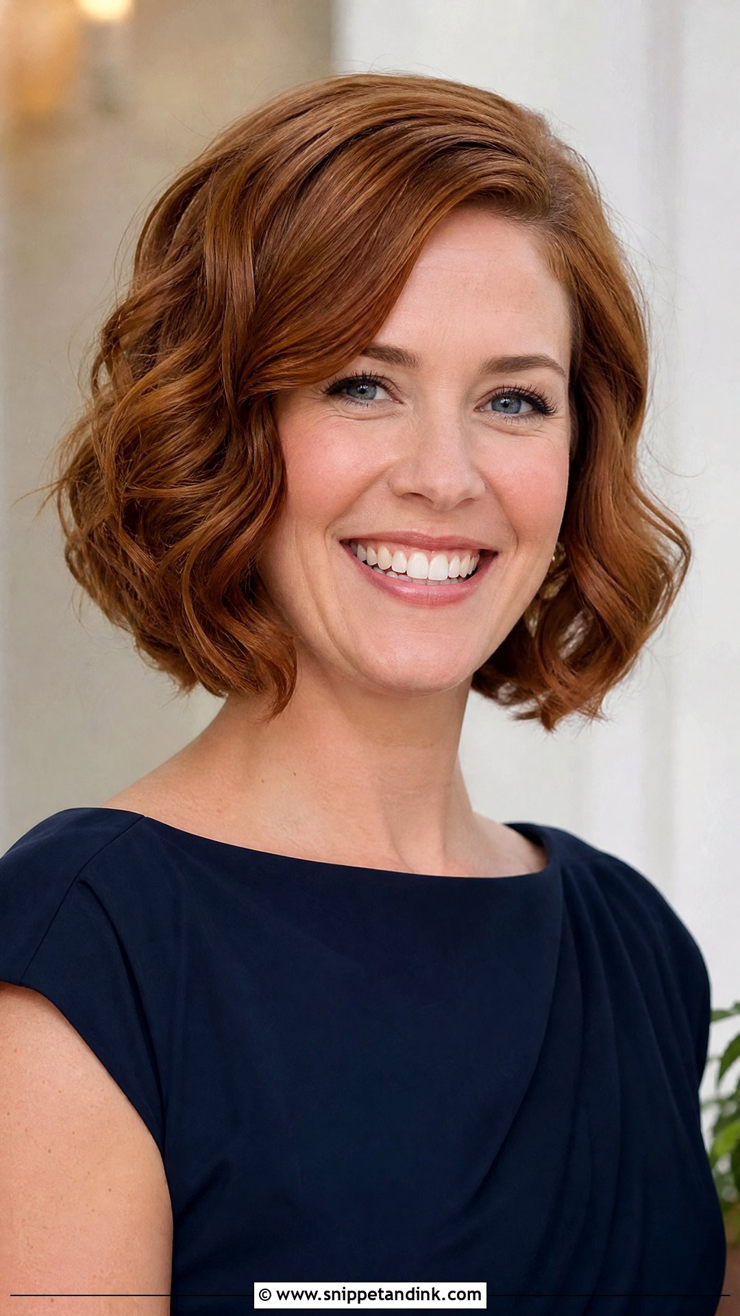 Short Wavy Wedding Guest Hair - Snippet and Ink - 20 Wavy Hairstyles for Wedding Guest