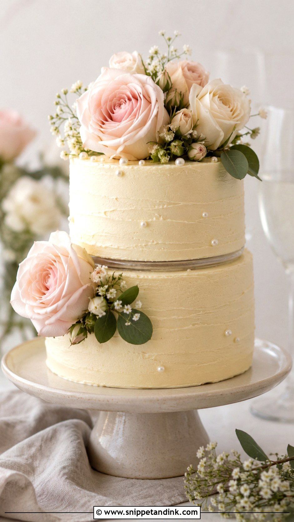 Short Wedding Cake Separator - Snippet and Ink - 25 Wedding Cake Separators