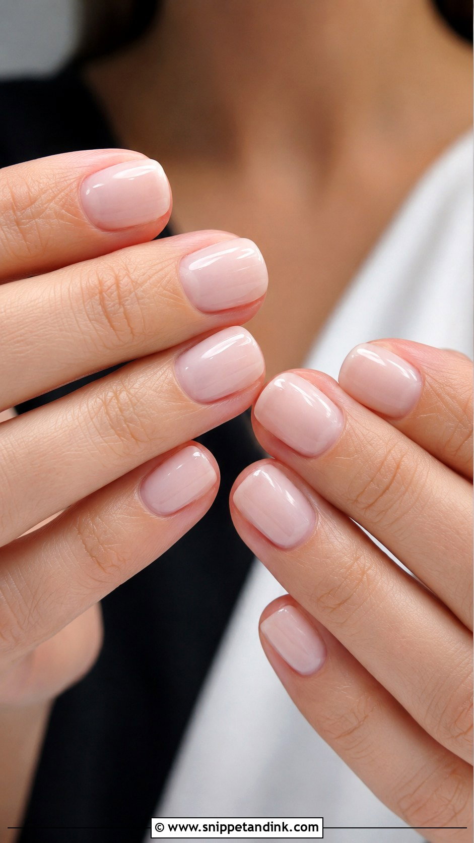 Short Wedding Manicure - Snippet and Ink - 20 Wedding Manicure for Bride Ideas