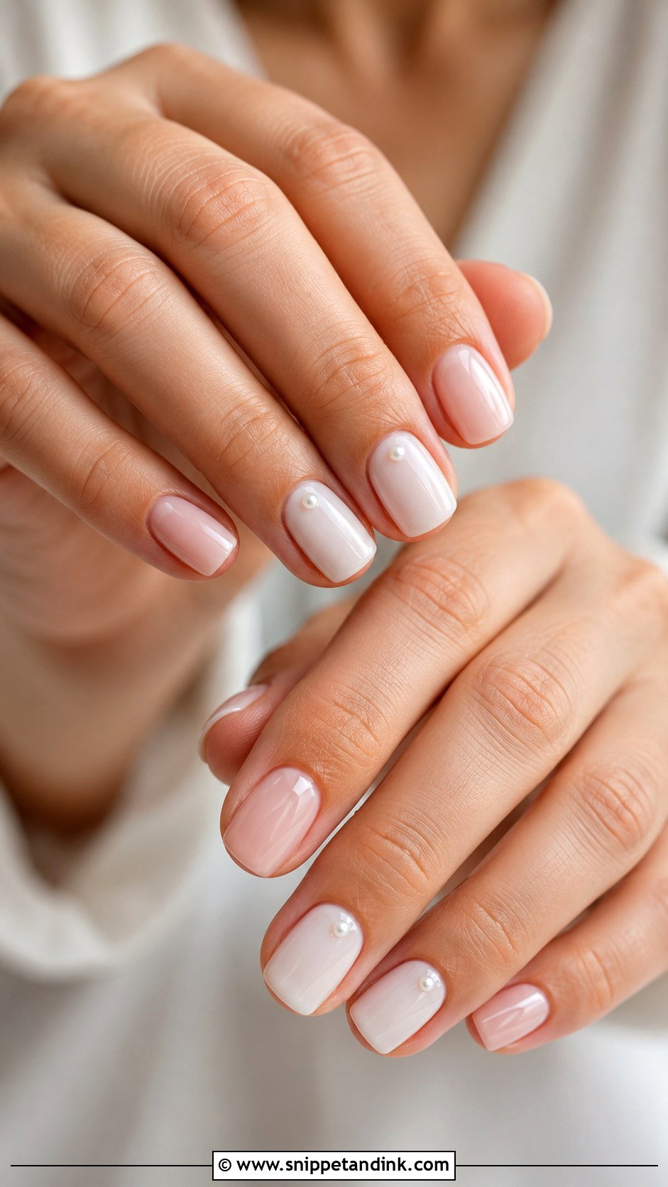 Short Wedding Nails - Snippet and Ink - 20 Wedding Nails 2025 Trends