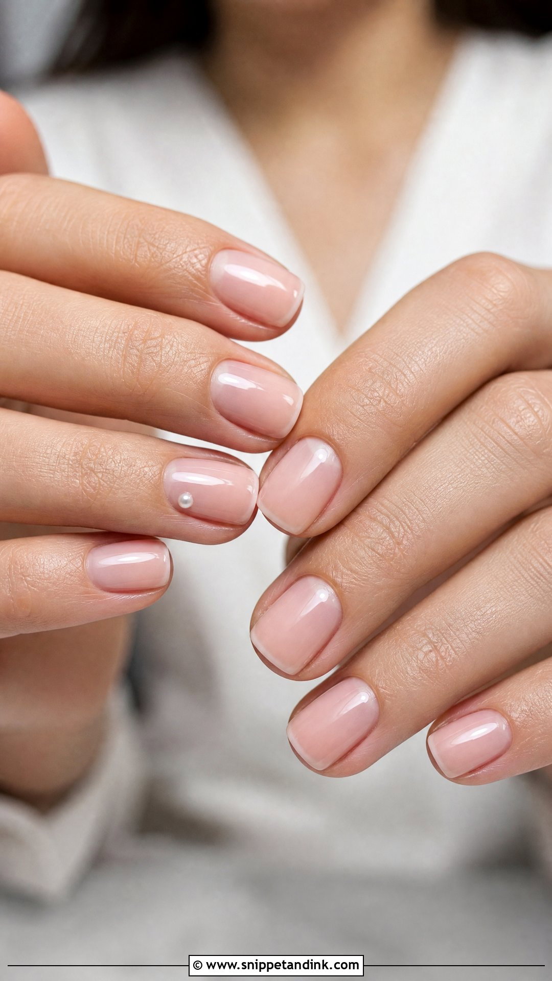 Short Wedding Nails - Snippet and Ink - 25 Trendy Wedding Nails