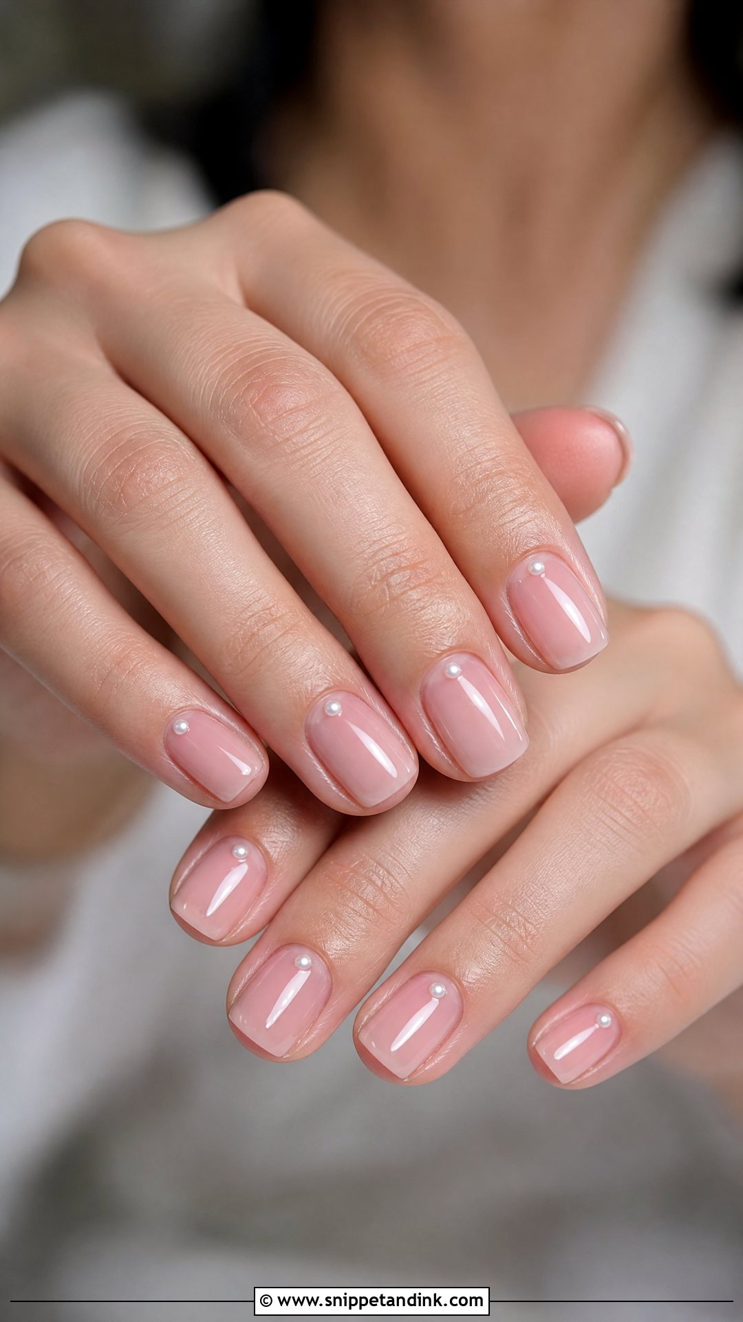 Short Wedding Nails - Snippet and Ink - 25 Wedding Nail Designs