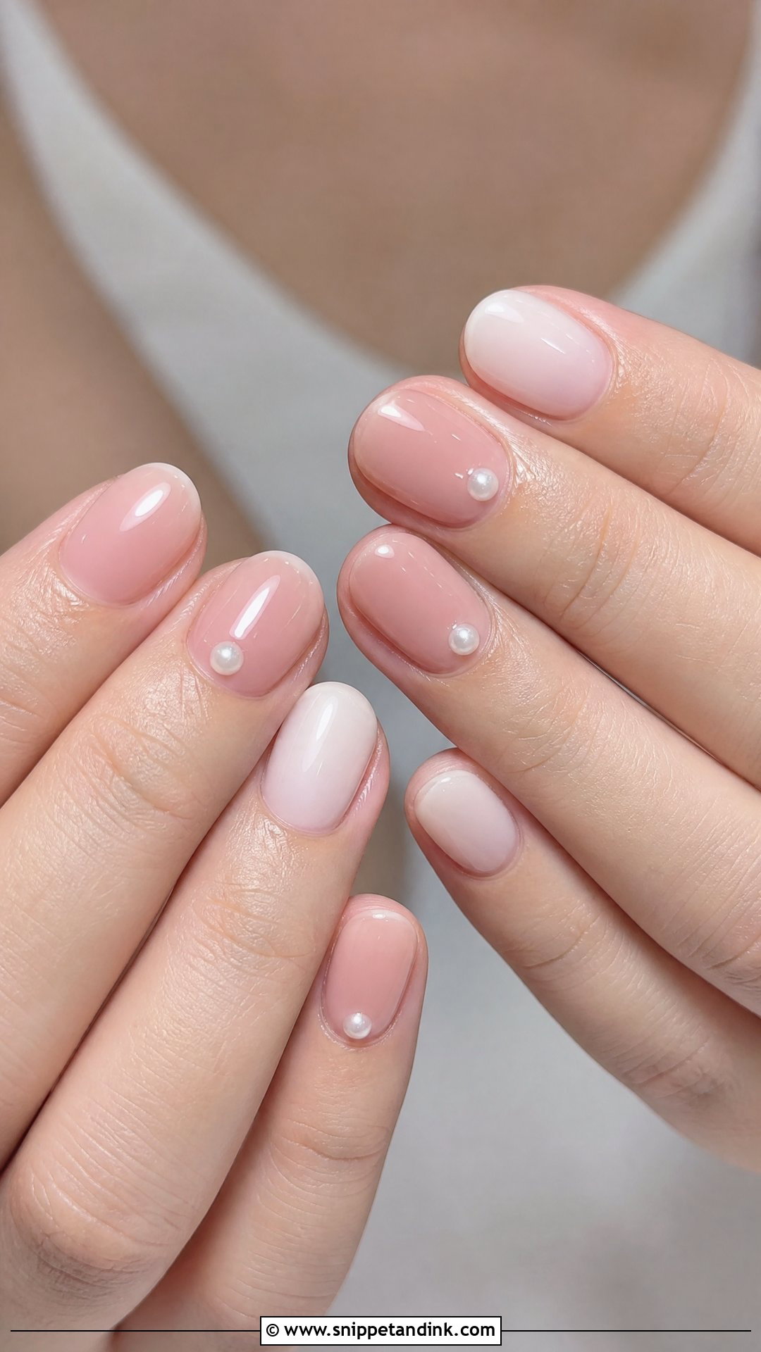 Short Wedding Nails - Snippet and Ink - 25 Wedding Nail Ideas for the Bride