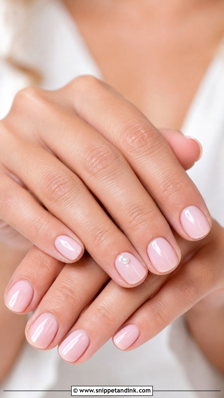 Short Wedding Nails For Bride - Snippet and Ink - 20 Wedding Nails for Bride 2025