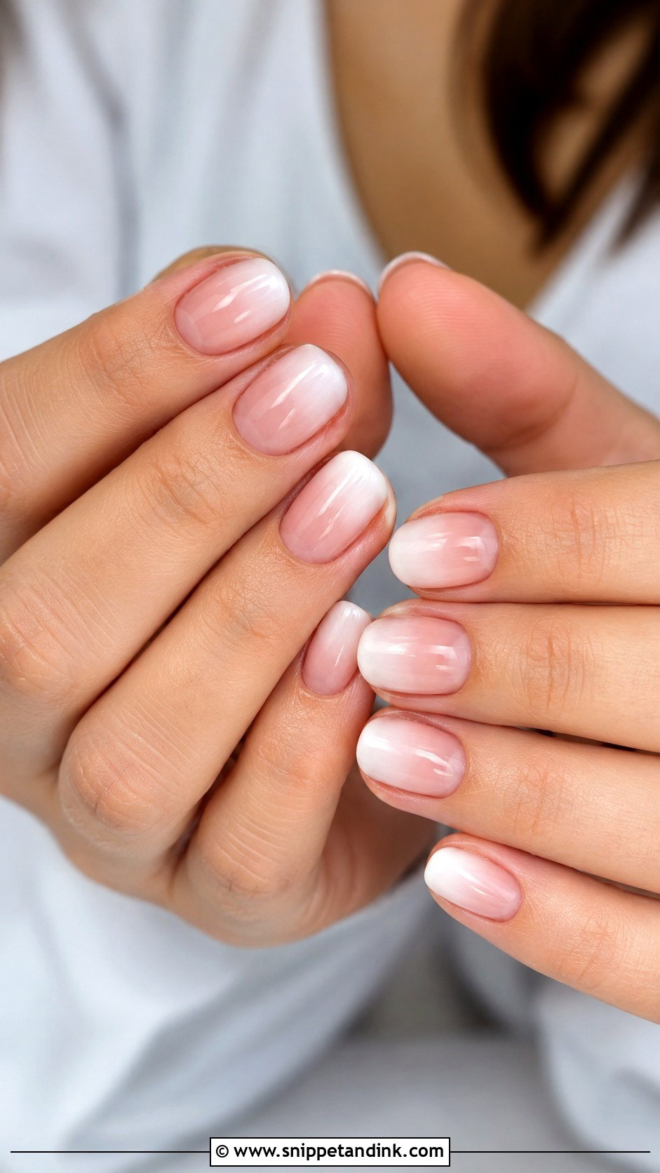 Short Wedding Ombre Nails - Snippet and Ink - 20 Short Wedding Nails Brides