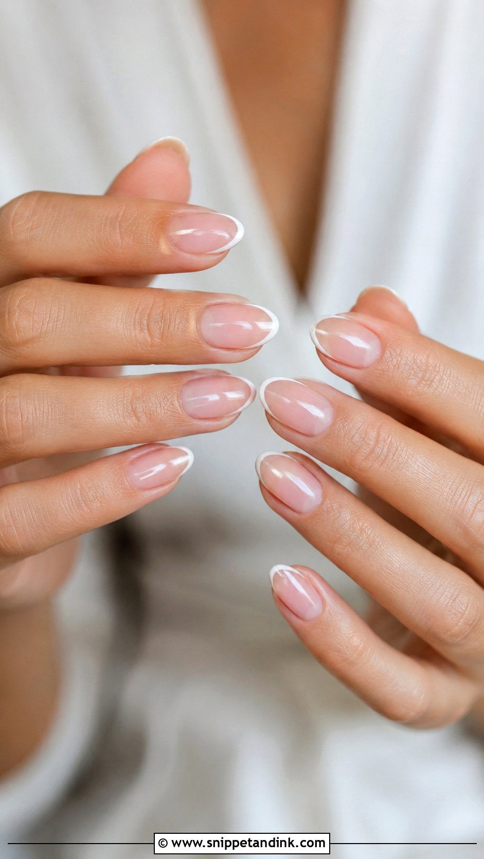Short Wedding Sheer Pink Nails - Snippet and Ink - 20 Short Wedding Nails Brides