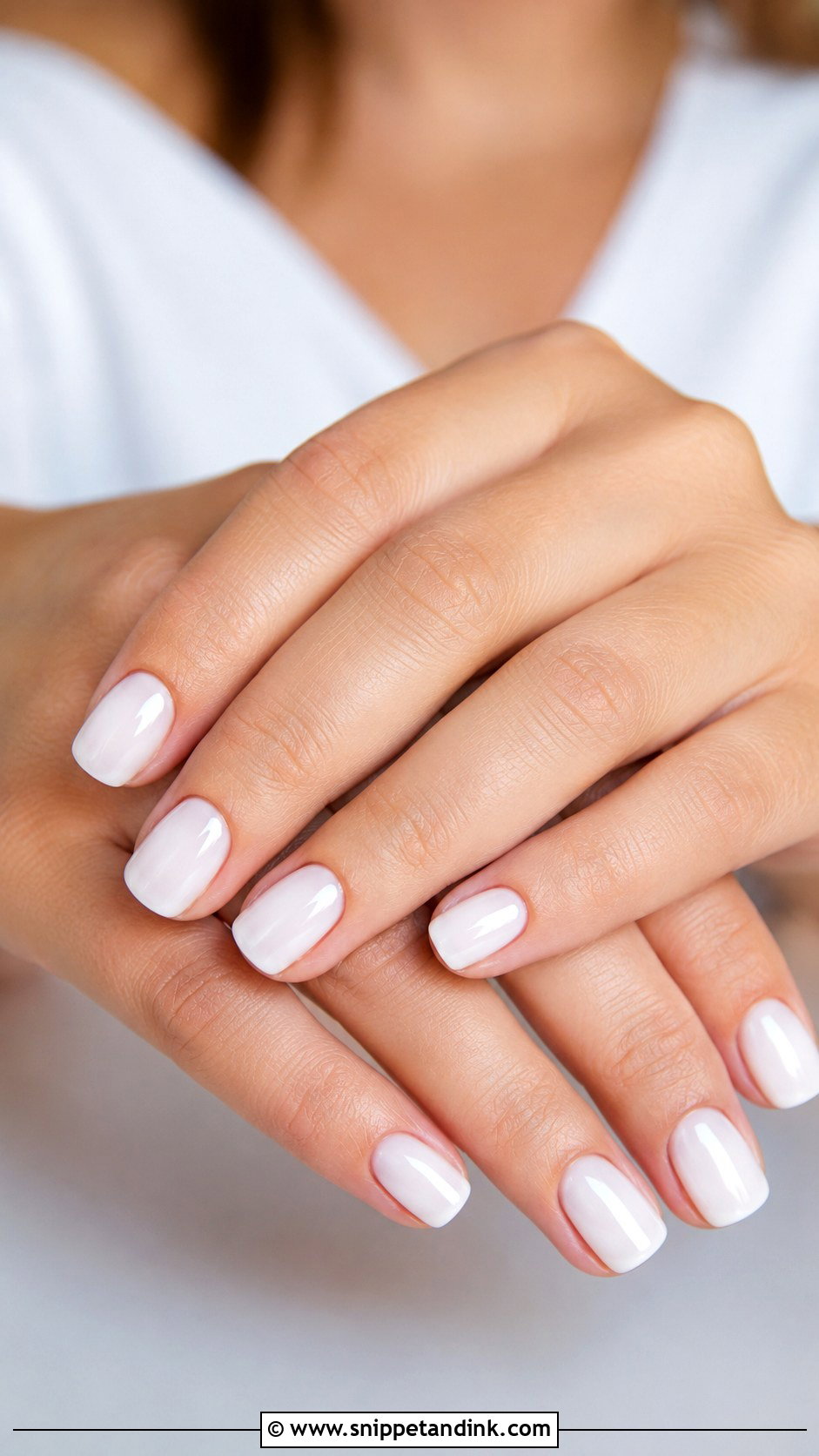 Short White Bride Nails - Snippet and Ink - 20 White Bride Nails Wedding
