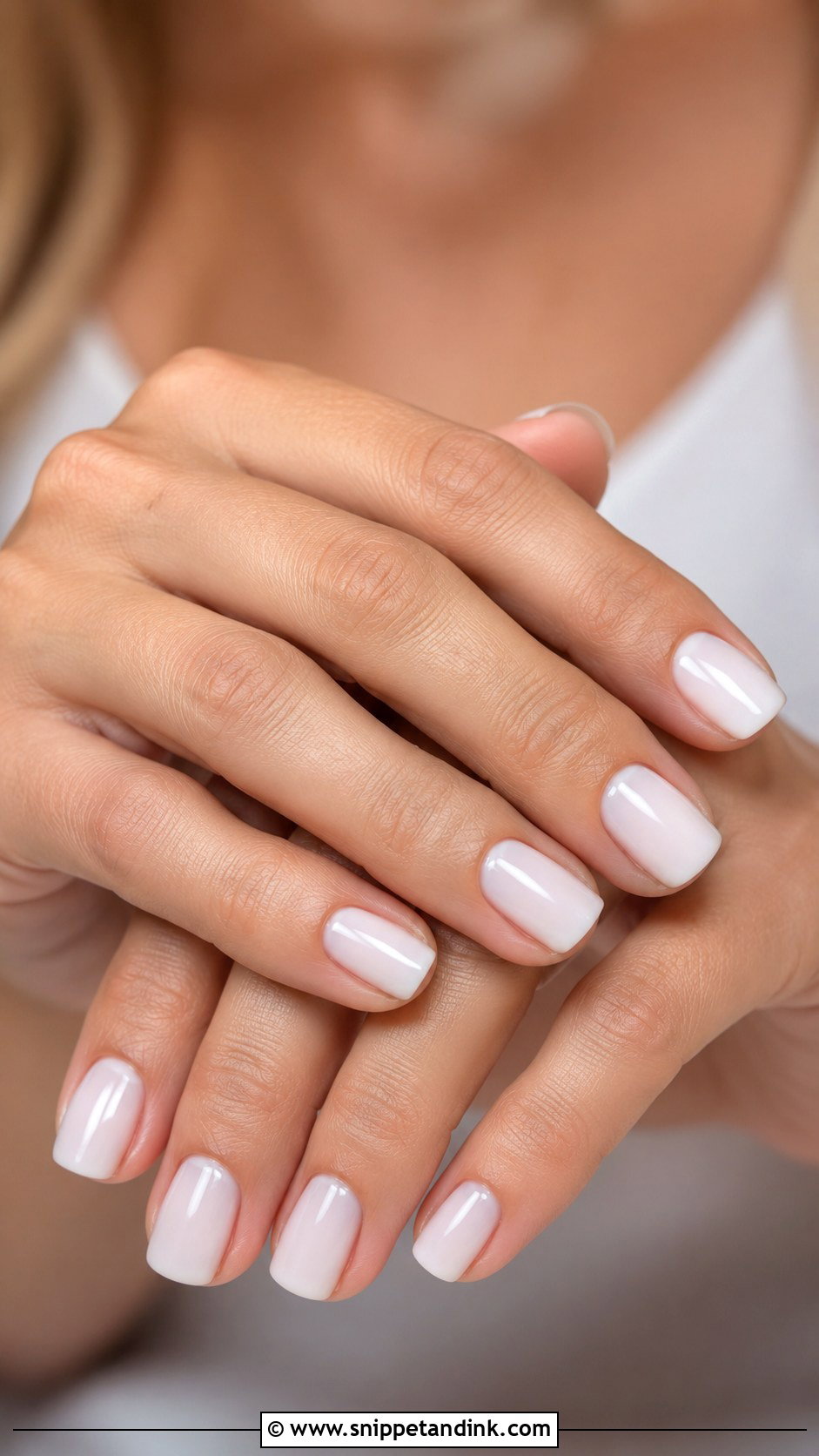 Short White Wedding Nails - Snippet and Ink - 20 White Wedding Nails Brides