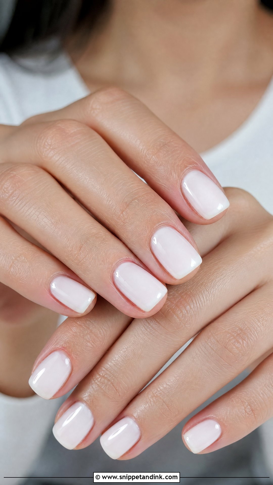 Short White Wedding Nails - Snippet and Ink - 25 White Wedding Nails for Bride