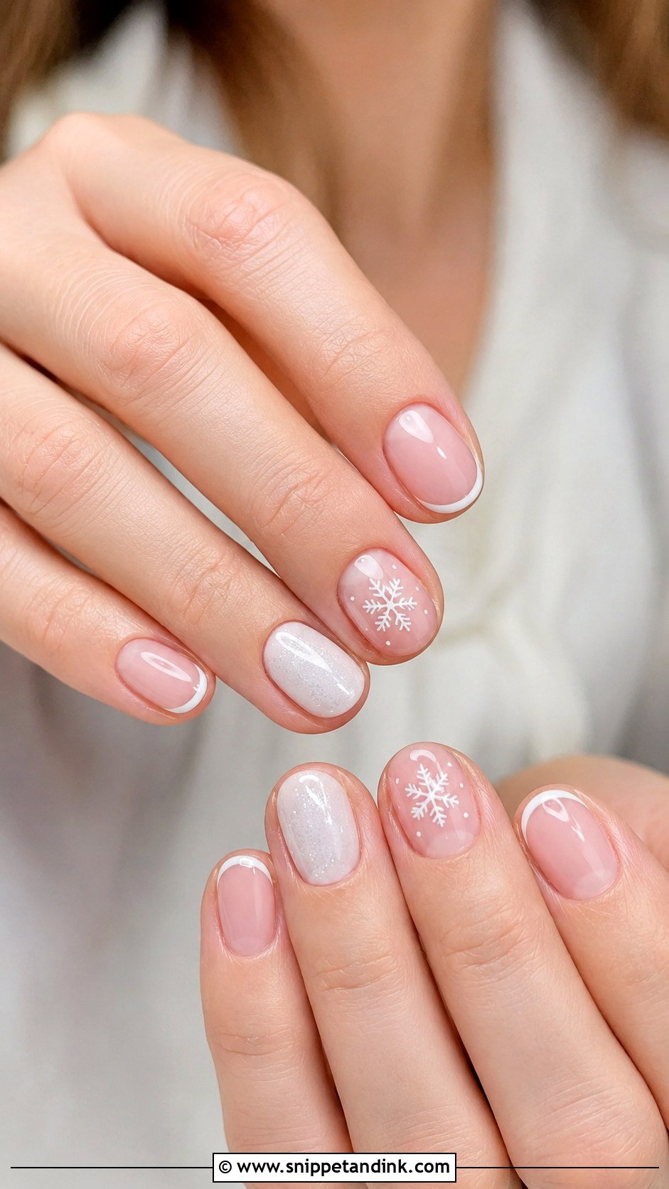 Short Winter Wedding Nails - Snippet and Ink - 20 Winter Wedding Nails for Bride