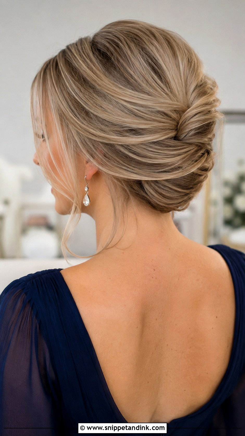 Shoulder Length Bridesmaid French Twist - Snippet and Ink - 20 Short Hair Wedding Styles Bridesmaid Shoulder Length