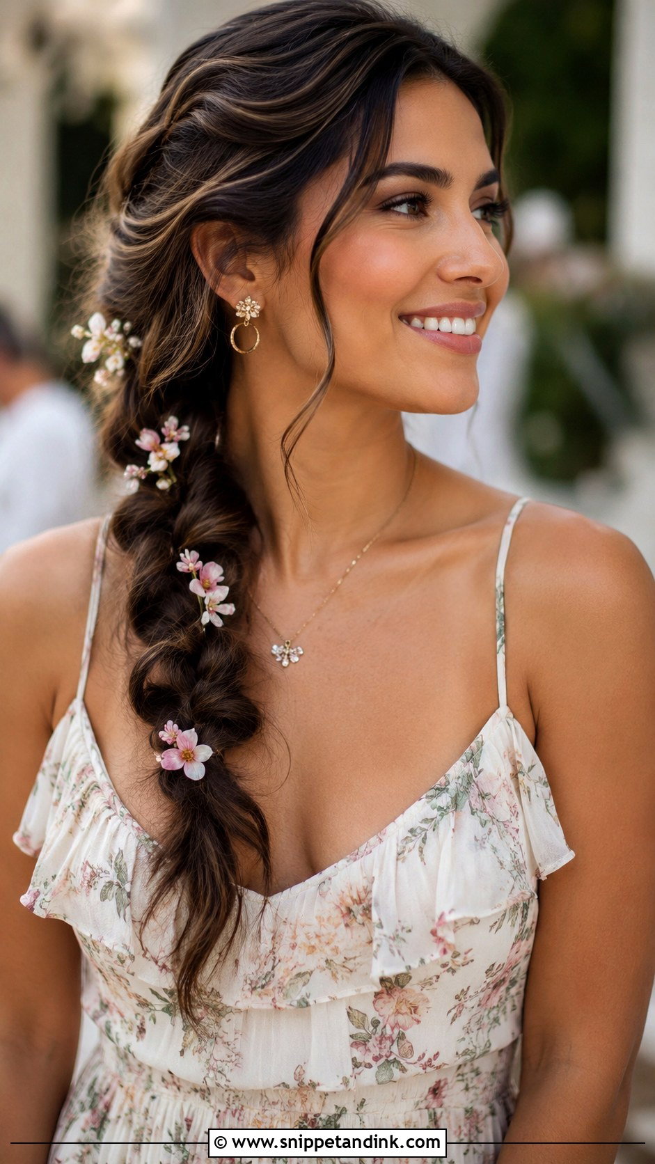 Side Braid - Snippet and Ink - 30 Wedding Guest Hairstyles