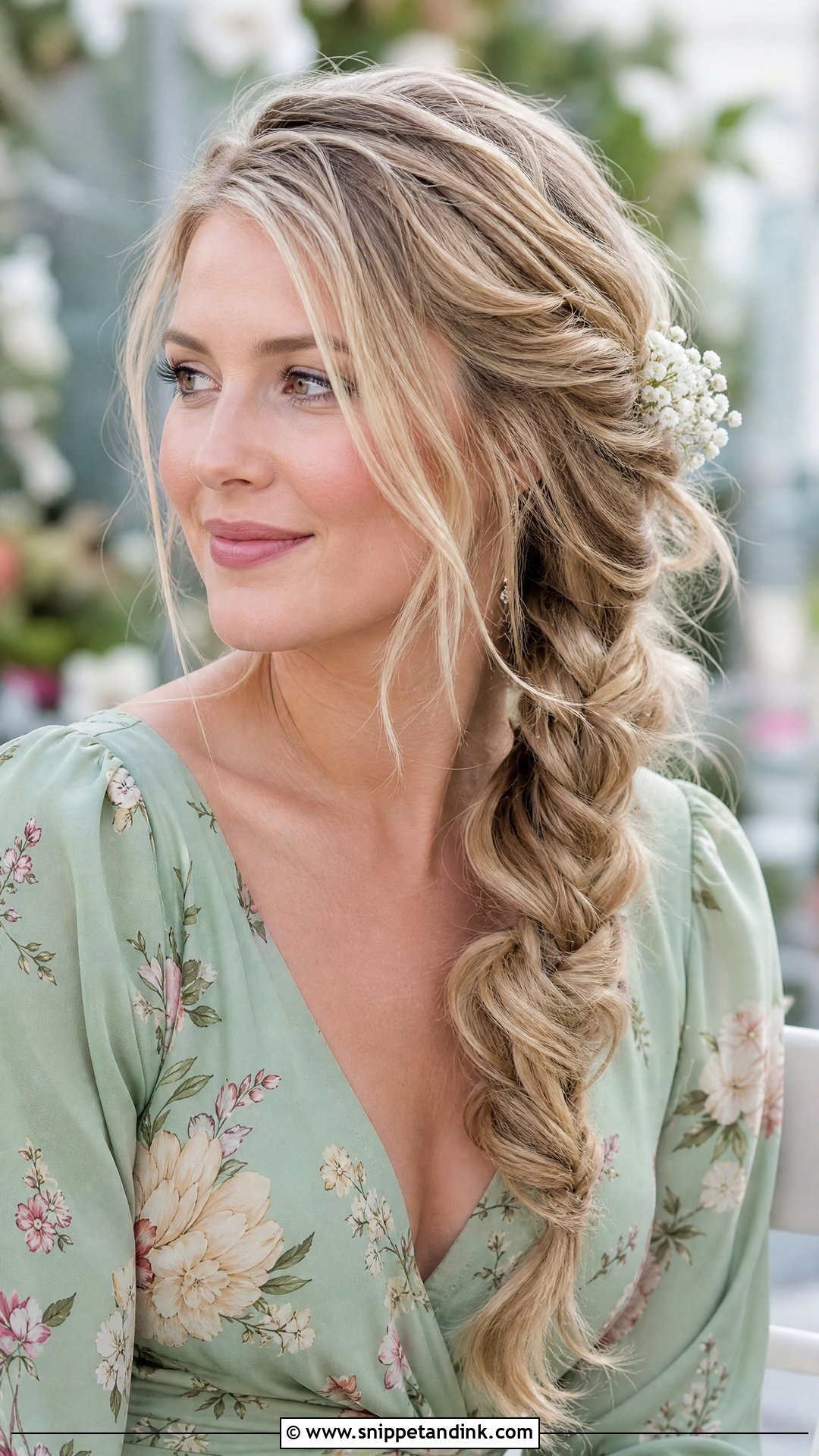 Side Braid Wedding Guest Hair - Snippet and Ink - 15 Casual Wedding Guest Hair Ideas