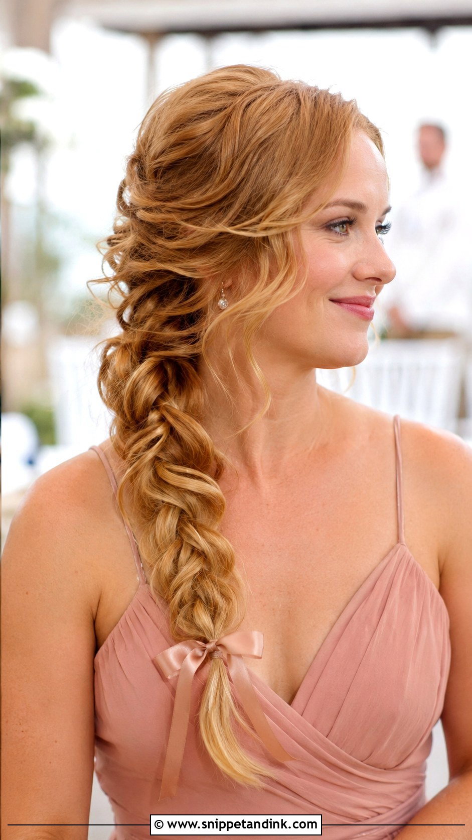 Side Braid Wedding Guest Hairstyle - Snippet and Ink - 15 Simple Hairstyle Wedding Guest Ideas