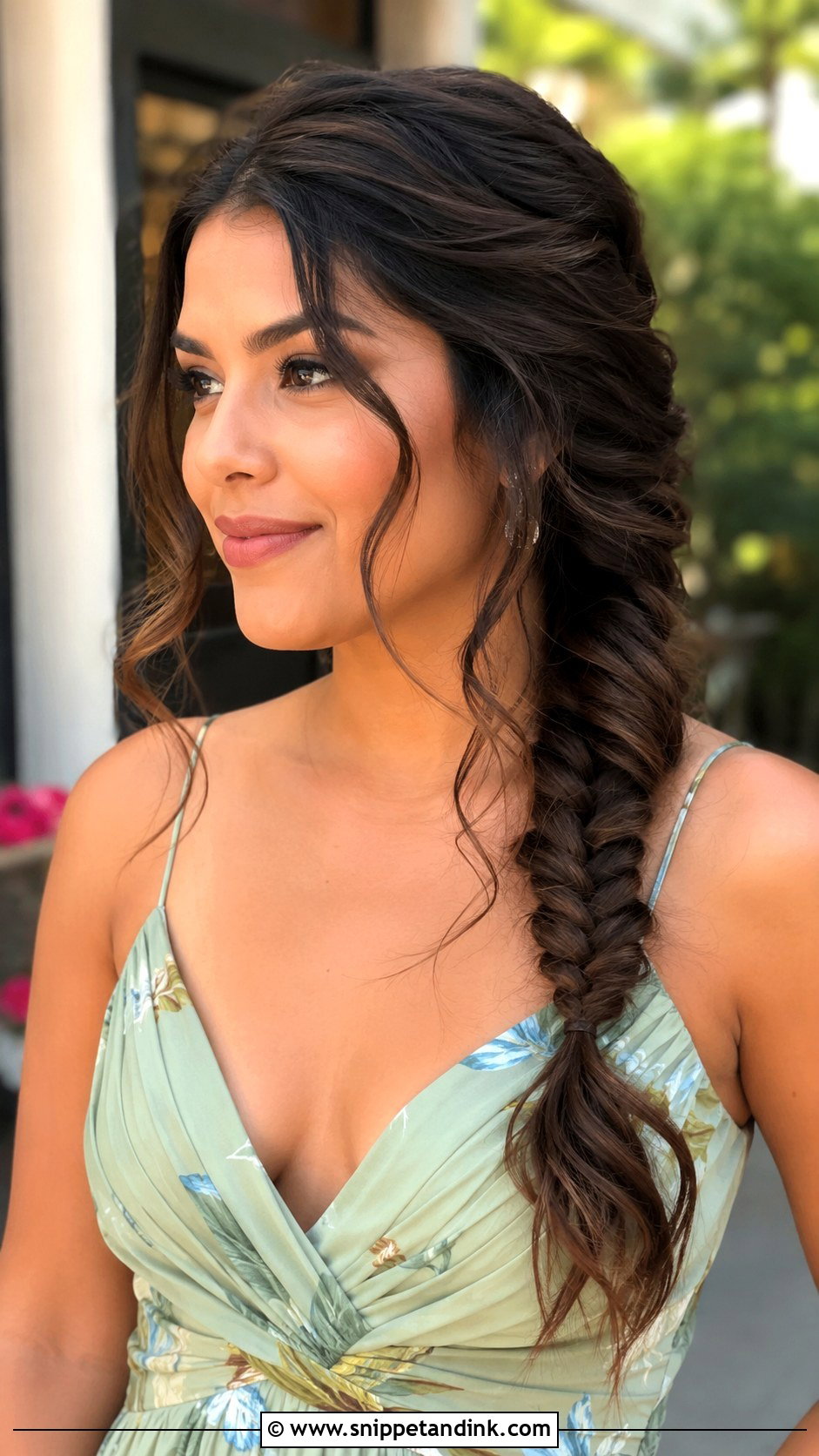Side Braid Wedding Guest Hairstyle - Snippet and Ink - 15 Summer Hairstyles for Wedding Guest