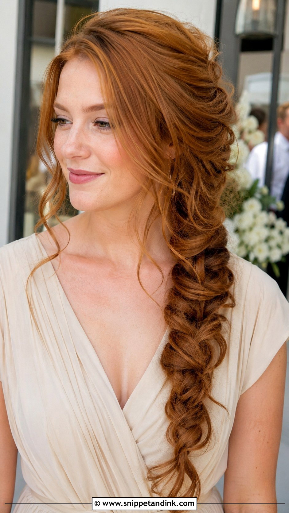 Side Braid Wedding Guest Hairstyle - Snippet and Ink - 20 Hairstyle for Guest At Wedding Ideas