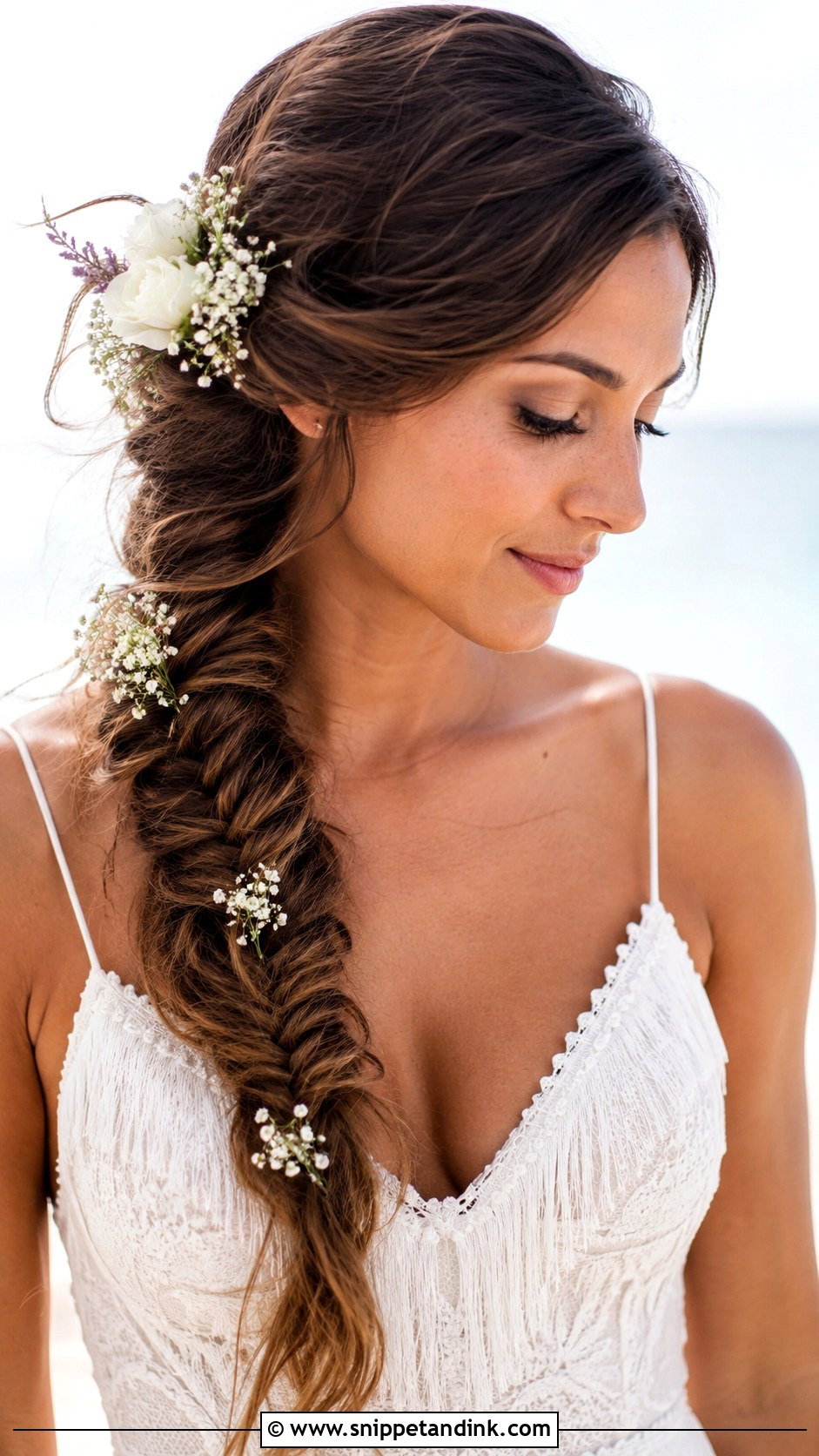 Side Braid - Snippet and Ink - 25 Classy Wedding Hair Ideas