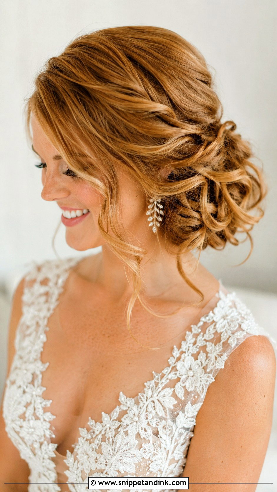 Side Bridal Updo For Long Hair - Snippet and Ink - 15 Side Bridal Style Bride Hairstyles for Long Hair