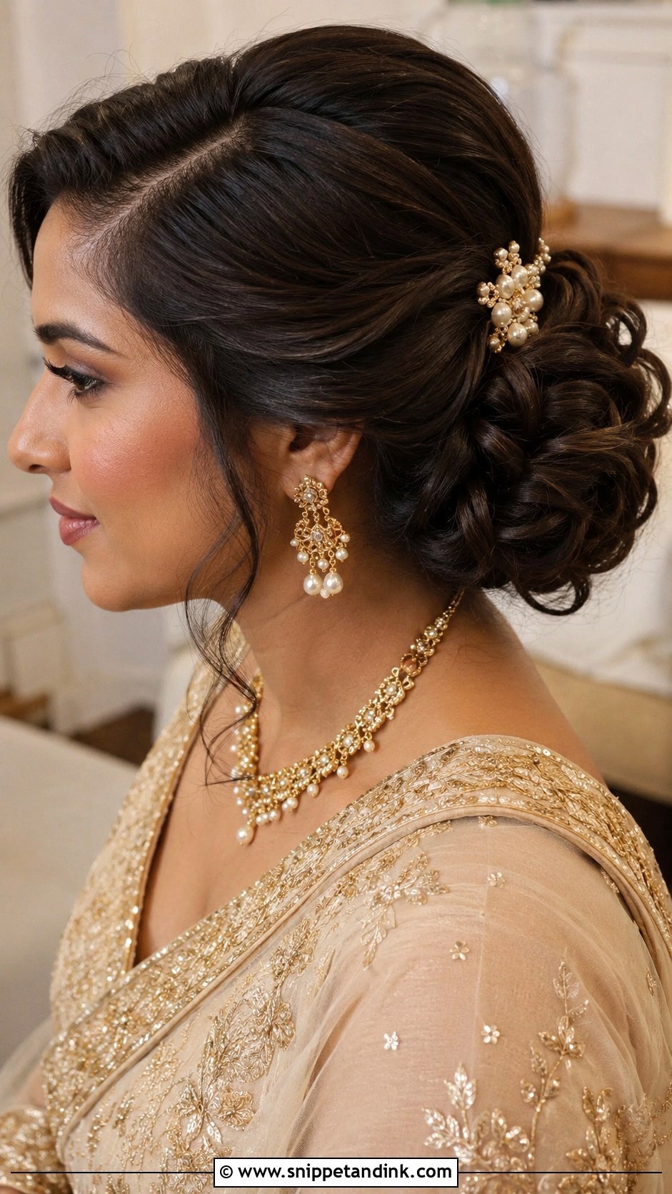 Side Bun For Brothers Wedding - Snippet and Ink - 20 Hairstyles for Brothers Wedding