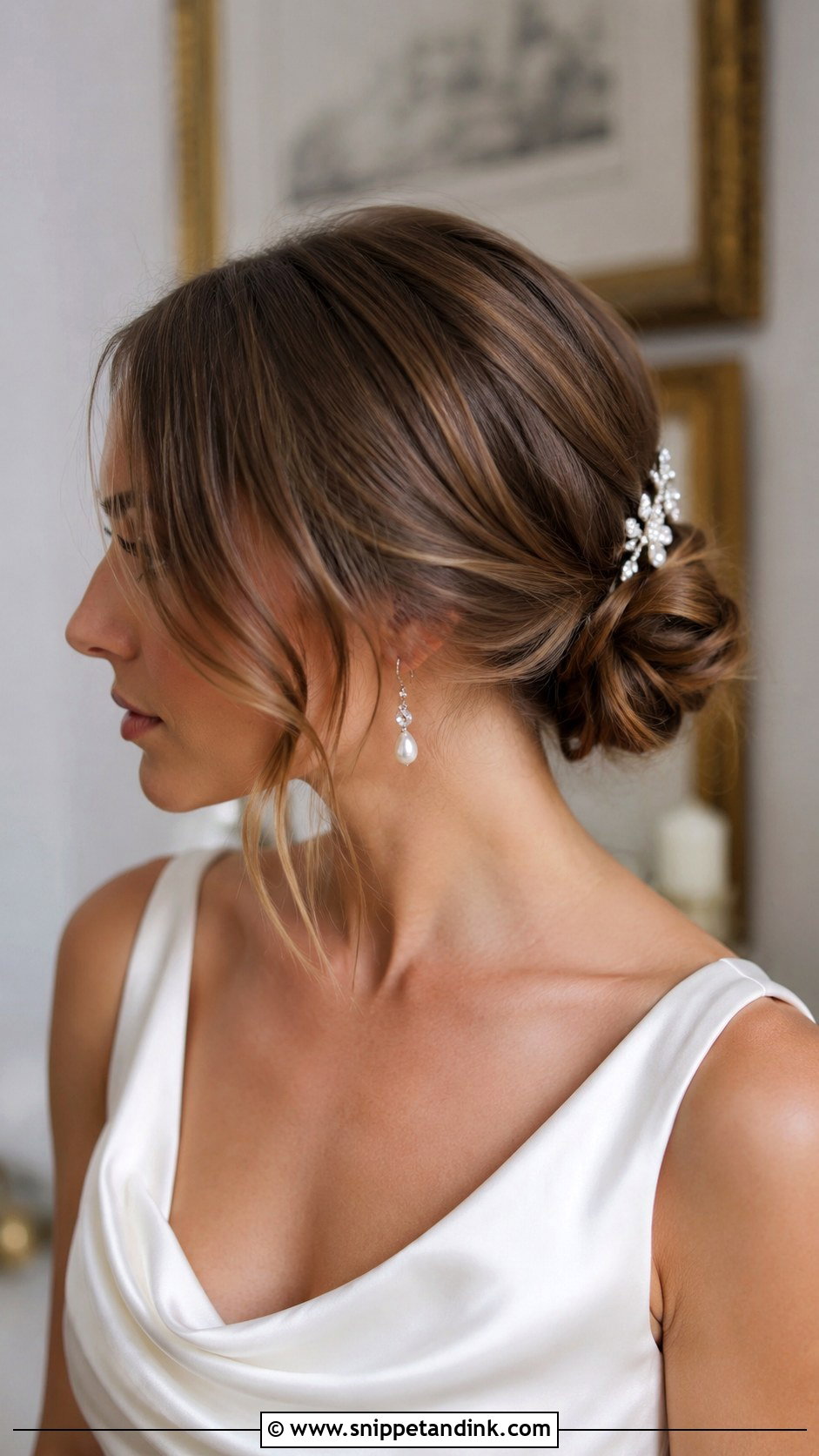 Side Bun For Short Hair - Snippet and Ink - 20 Side Bun Hairstyles Wedding